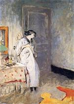 Edouard Vuillard  - Bilder Gemälde - The Blue Room - The Kimono