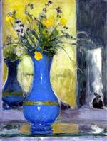 Edouard Vuillard  - Bilder Gemälde - The Blue Vase