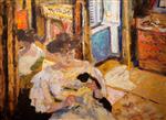 Edouard Vuillard  - Bilder Gemälde - The Dressing-Room