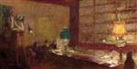 Edouard Vuillard  - Bilder Gemälde - The Green Lamp