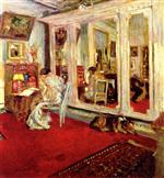 Edouard Vuillard  - Bilder Gemälde - The Hessels in Their Dressing Room