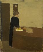 Edouard Vuillard  - Bilder Gemälde - Woman in Black