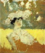 Edouard Vuillard  - Bilder Gemälde - Woman with a Hat
