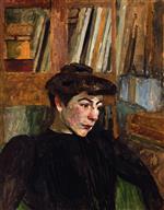 Edouard Vuillard  - Bilder Gemälde - Woman with Black Eyebrows