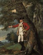 Joseph Wright of Derby  - Bilder Gemälde - Portrait of Colonel Charles Heathcote