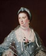 Joseph Wright of Derby  - Bilder Gemälde - Portrait of the Hon. Mrs Boyle