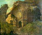 Joseph Wright of Derby  - Bilder Gemälde - The Colosseum, Rome, by Daylight