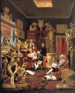 Johann Joseph Zoffany - Bilder Gemälde - Charles Towneley in his Sculpture Gallery