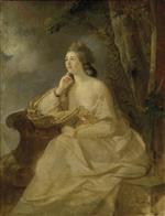 Johann Joseph Zoffany - Bilder Gemälde - Elizabeth Gostling, Mrs William Hall