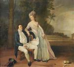 Johann Zoffany  - Bilder Gemälde - Mr and Mrs Bamfylde