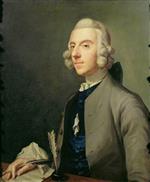 Johann Joseph Zoffany  - Bilder Gemälde - Portrait of Michael Arne