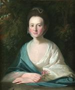 Johann Zoffany  - Bilder Gemälde - Portrait of Mrs Margaret Hippisley