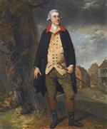 Johann Zoffany  - Bilder Gemälde - Portrait of Sir Robert Preston