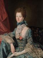 Johann Joseph Zoffany  - Bilder Gemälde - Queen Charlotte