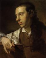 Johann Joseph Zoffany  - Bilder Gemälde - Self Portrait