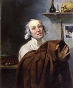 Johann Zoffany  - Bilder Gemälde - Self Portrait as a Monk