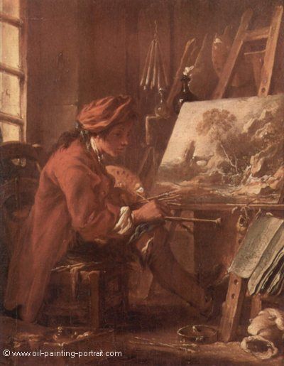 The Painter in His Studio
