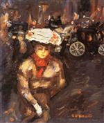 Pierre Bonnard  - Bilder Gemälde - Girl in the Street