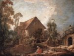 Francois Boucher - paintings - The Mill