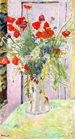 Pierre Bonnard  - Bilder Gemälde - Red Poppies