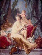 François Boucher - paintings - The Toilet of Venus