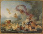 Francois Boucher - Peintures - Triomphe de Vénus