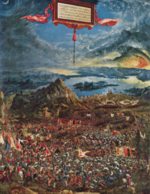 Albrecht Altdorfer - paintings - The Battle of Alexander