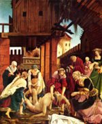 Albrecht Altdorfer - paintings - Bergung der Leiche des Heiligen Sebastian