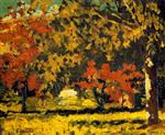 Pierre Bonnard  - Bilder Gemälde - The Grand-Lemps, Autumn
