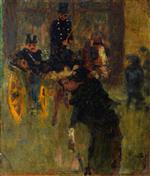 Pierre Bonnard  - Bilder Gemälde - The Hansom Cab