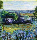 Pierre Bonnard  - Bilder Gemälde - Waning Day, Vernon, Evening