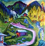 Ernst Ludwig Kirchner - Bilder Gemälde - Alp Path