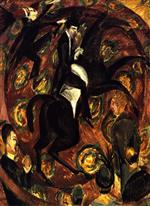 Ernst Ludwig Kirchner - Bilder Gemälde - Circus Rider