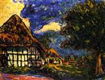 Ernst Ludwig Kirchner  - Bilder Gemälde - Fehmarn Houses
