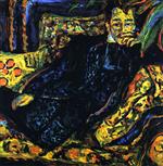 Ernst Ludwig Kirchner  - Bilder Gemälde - Herrenbildnis, Hans Frisch