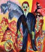 Ernst Ludwig Kirchner  - Bilder Gemälde - The Caretaker