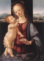 Leonardo da Vinci - paintings - Madonna mit Kind