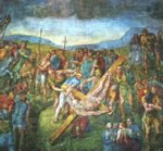 Michelangelo Buonarroti - Peintures - Martyre de Saint-Pierre