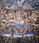 Michelangelo Buonarroti - paintings - Schoepfungsgeschichte