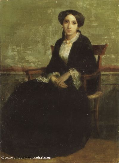 Portrait of Genevieve Bouguereau