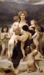 William Bouguereau - paintings - L ame parentale (The Motherland)