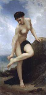 William Bouguereau - Peintures - Après le bain