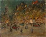 Konstantin Alexejewitsch Korowin  - Bilder Gemälde - Les Grands Boulevards, Paris