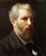 William Bouguereau - paintings - Self portrait presented to M Sage