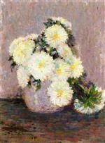 Henri Le Sidaner  - Bilder Gemälde - Flowers in a Vase