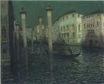 Henri Le Sidaner  - Bilder Gemälde - Grand Canal in Venice