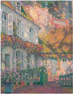 Henri Le Sidaner  - Bilder Gemälde - Mansion in the Afternoon