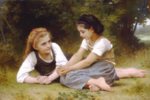 William Bouguereau  - paintings - Hazelnuts