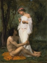 William Bouguereau  - paintings - Idylle