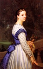 William Bouguereau  - Peintures - La comtesse de Montholon